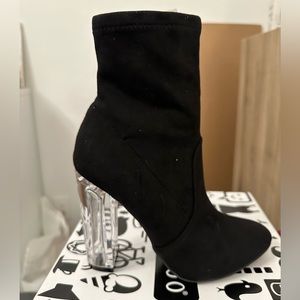 Fashion Nova Luna Ankle Bootie - Size 8